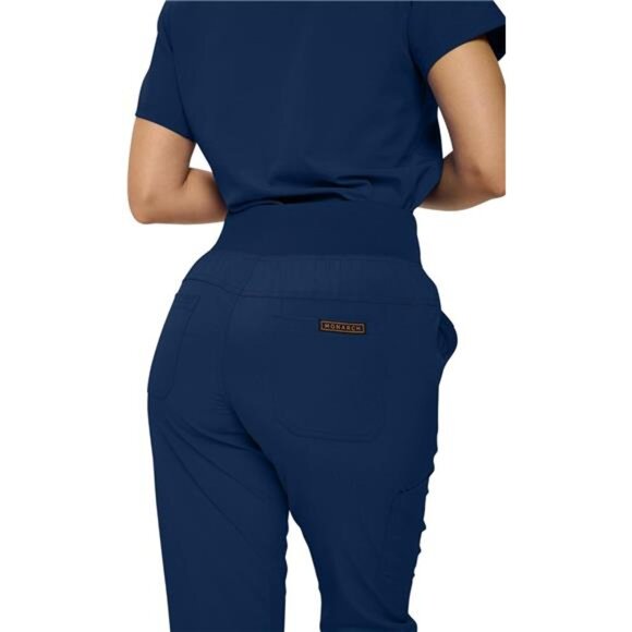 MONARCH UNIFORMS Stretchy Scrubs Women's Jogger Scrub Set In Regular and Petite - Picture 4 of 6